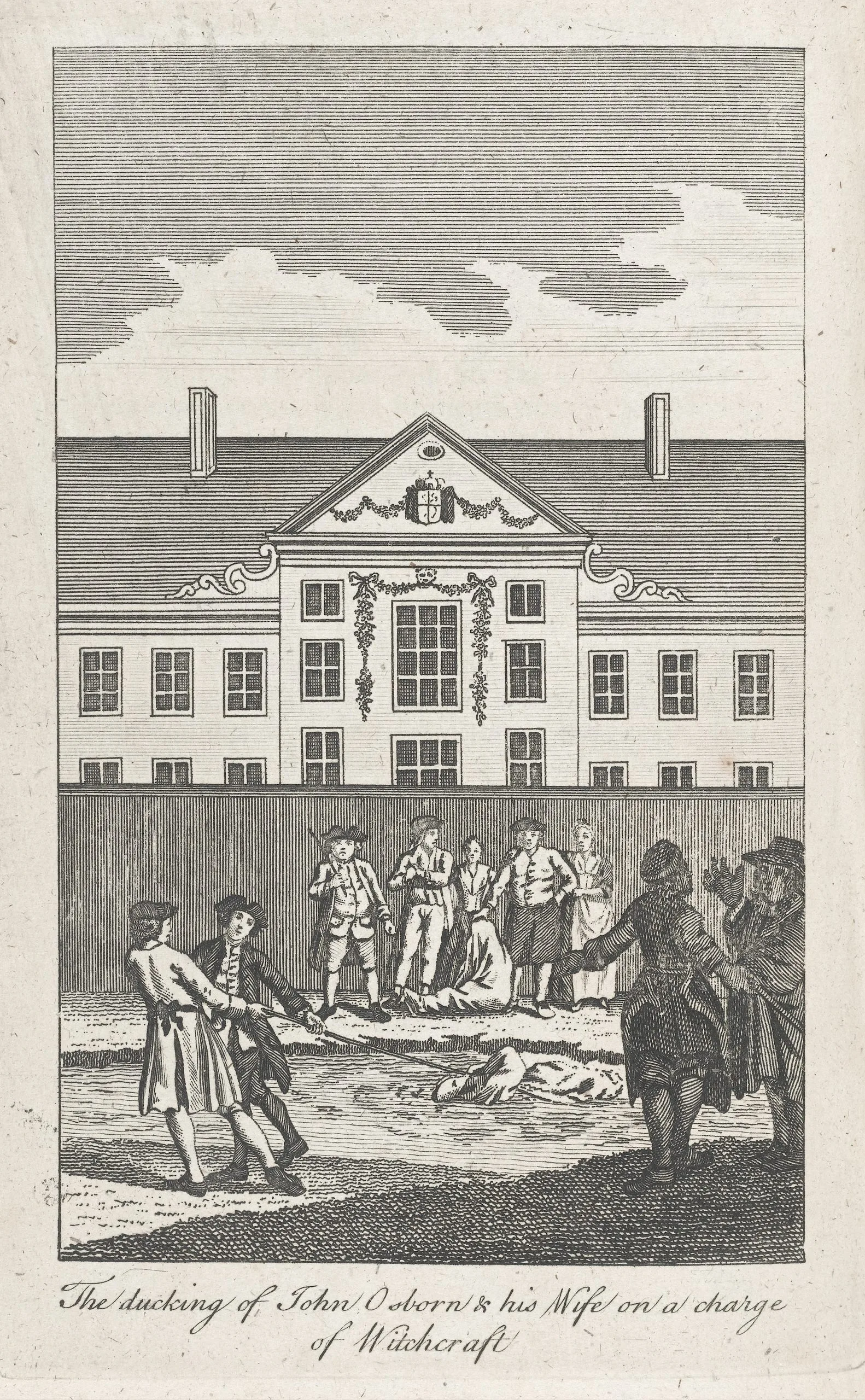 L0040862 Ducking of John Osborn on a charge of Witchcraft